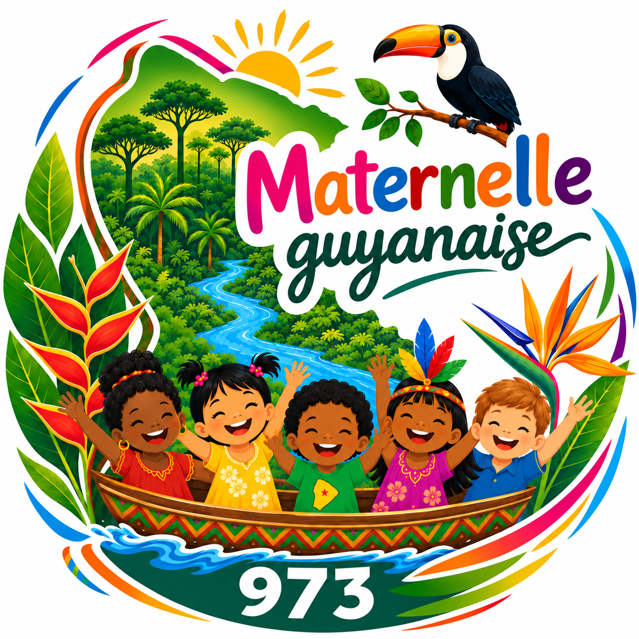 Logo du site L'école maternelle en Guyane